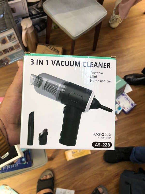 3 In 1 Portable Vacuum Cleaner - Duad (ض)