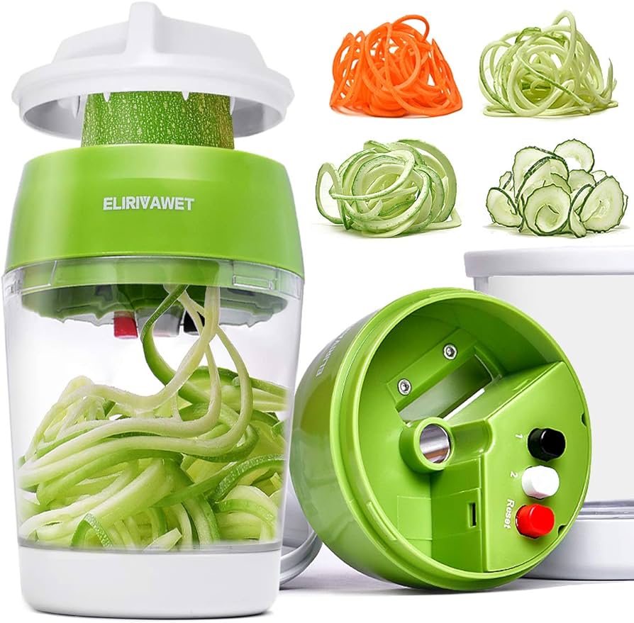 4 In 1 Vegetable Spiral Cutter - Duad (ض)