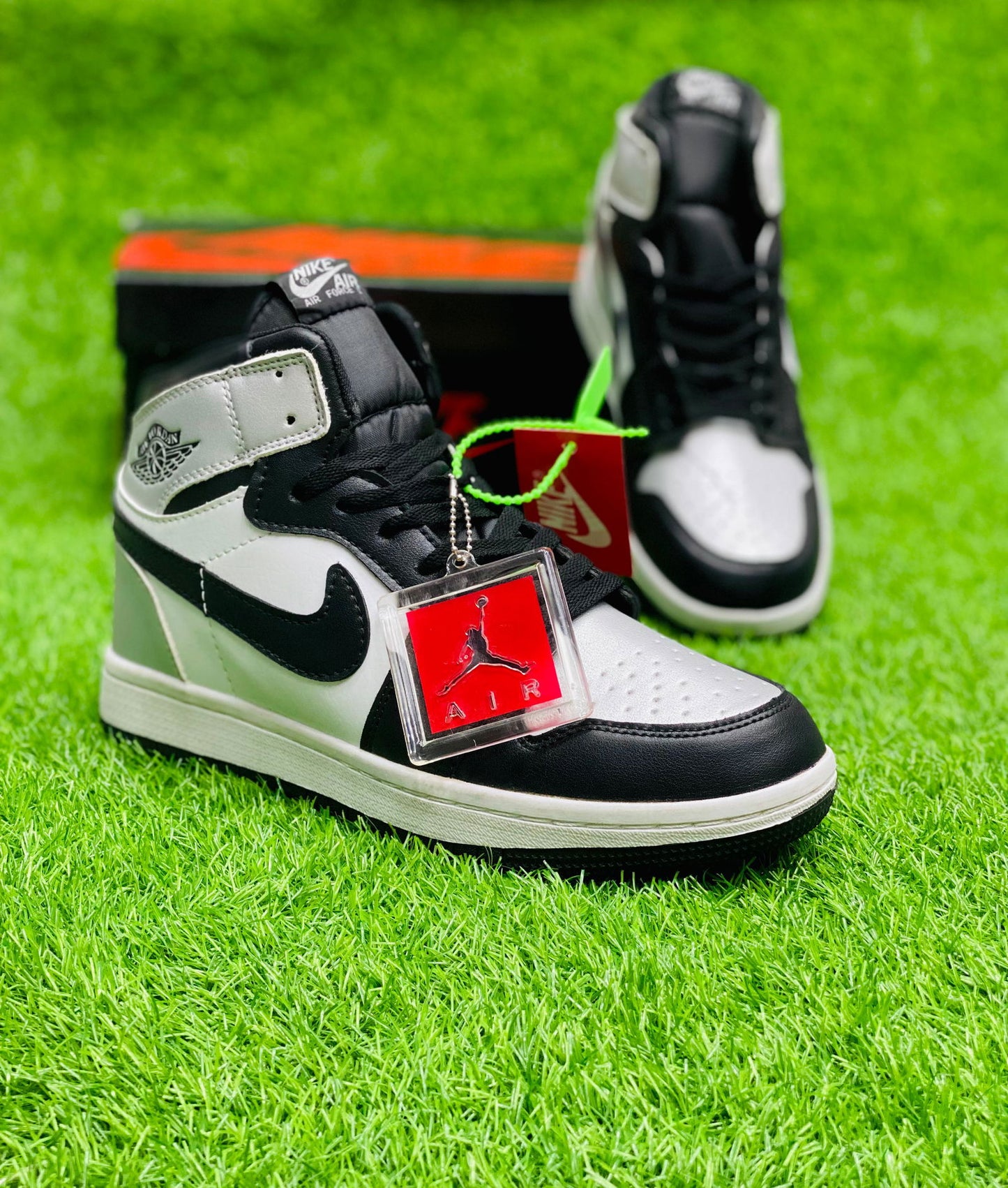 Air Jordan 1 Mid Black Grey - Duad (ض)