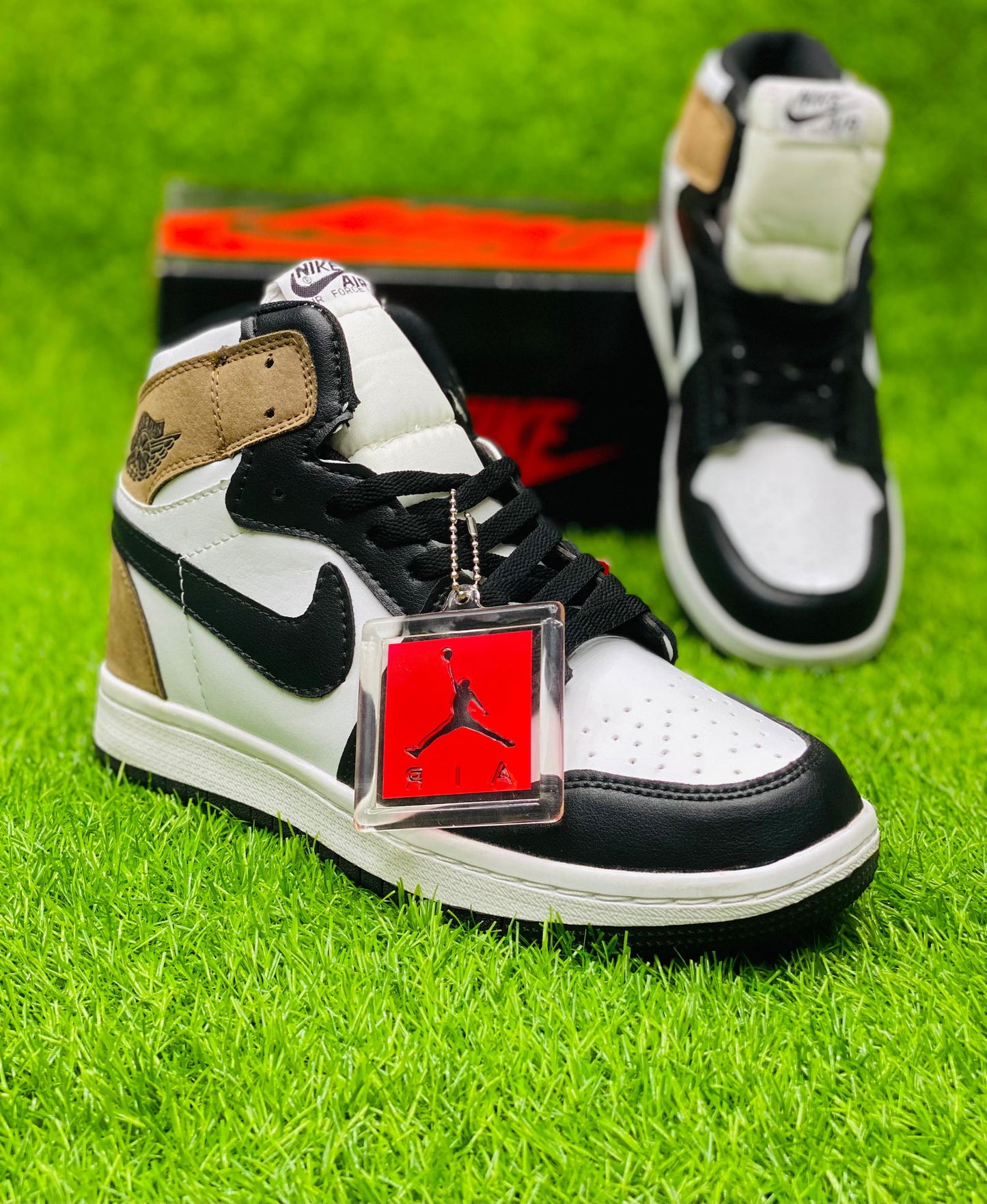 Air Jordan 1 Mid OG Latte Legend Medium Brown - Duad (ض)