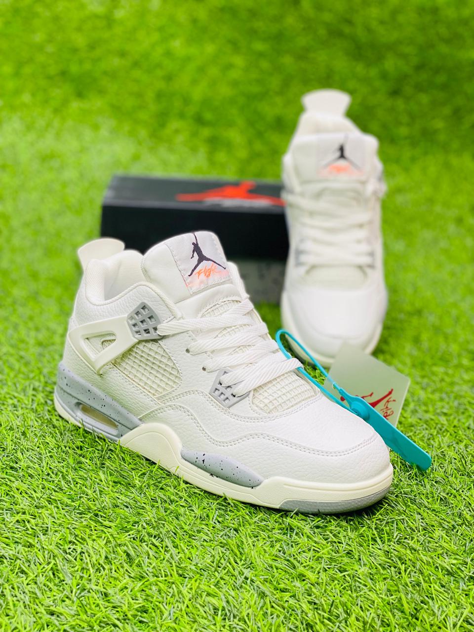Air Jordan 4 Retro White Oreo - Duad (ض)
