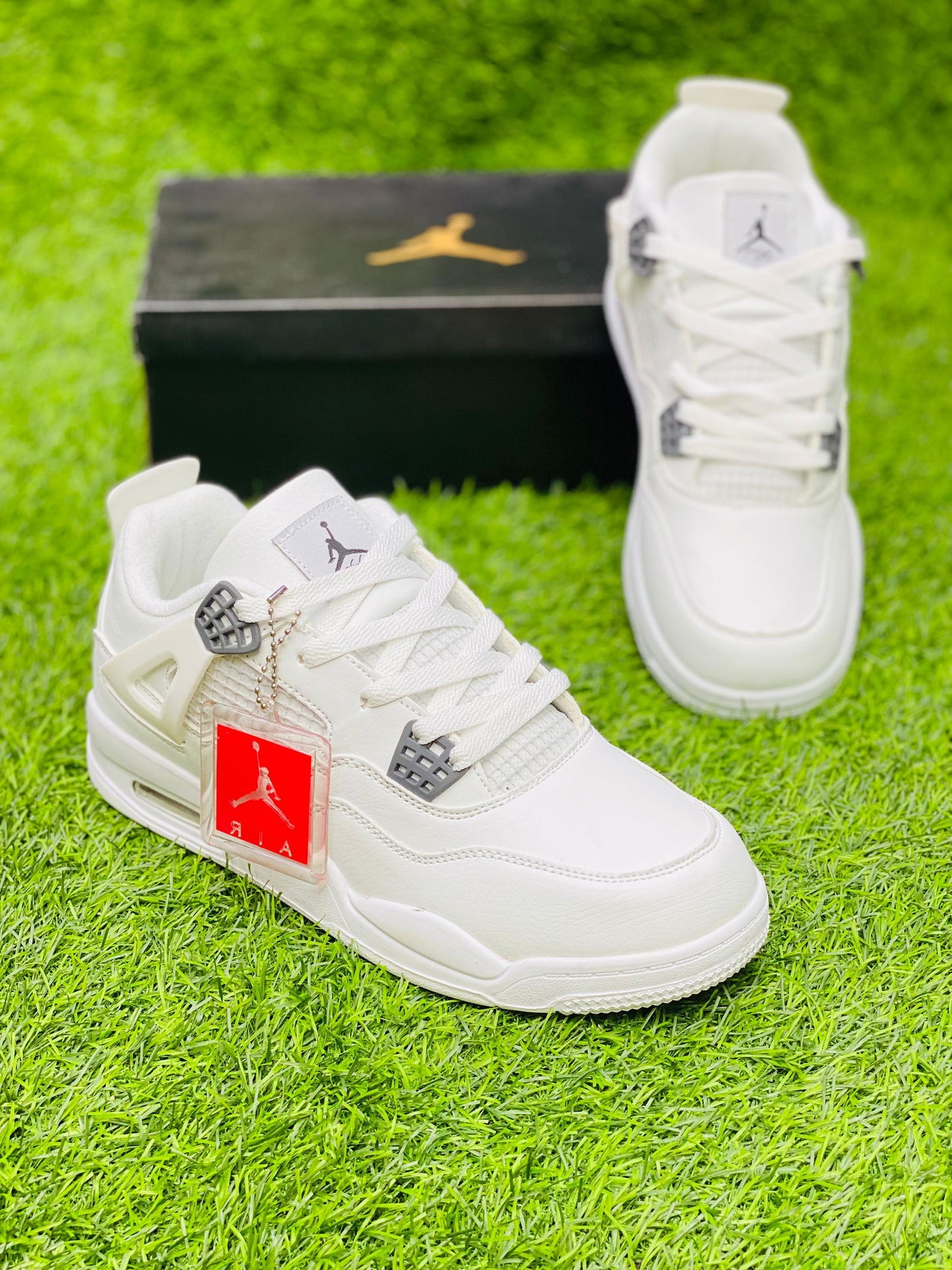 Air Jordan 4 White - Duad (ض)