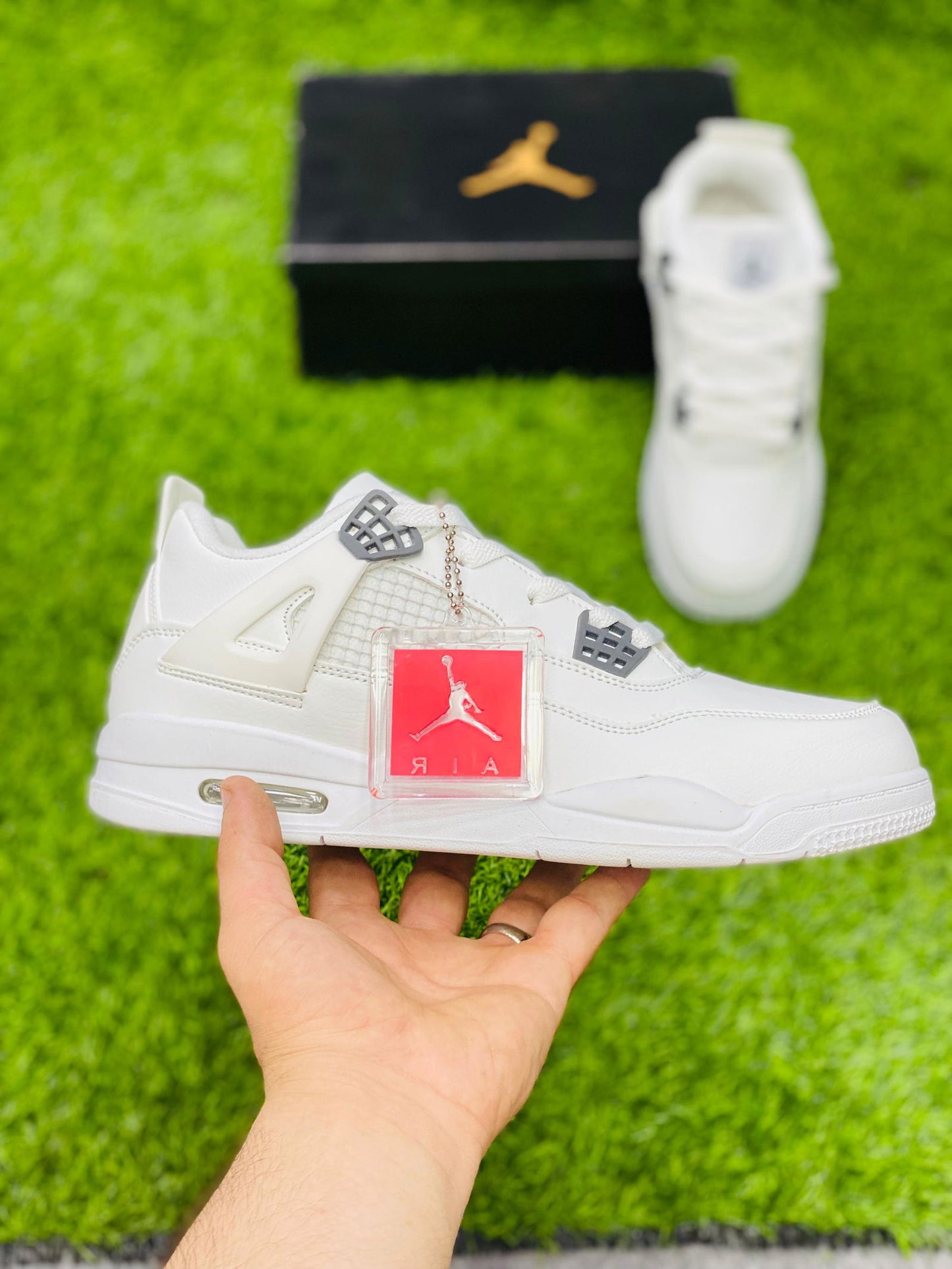 Air Jordan 4 White - Duad (ض)
