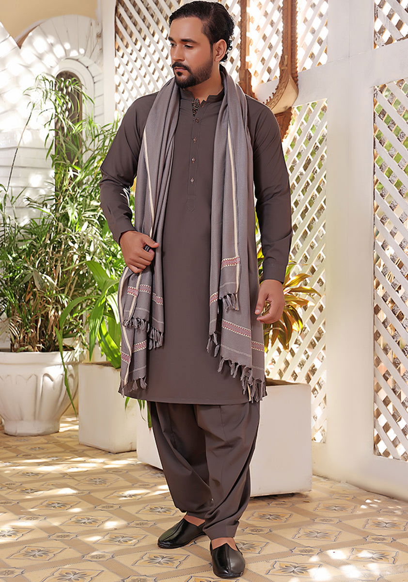 Amir Adnan Traditional Woolen Shawls - Duad (ض)