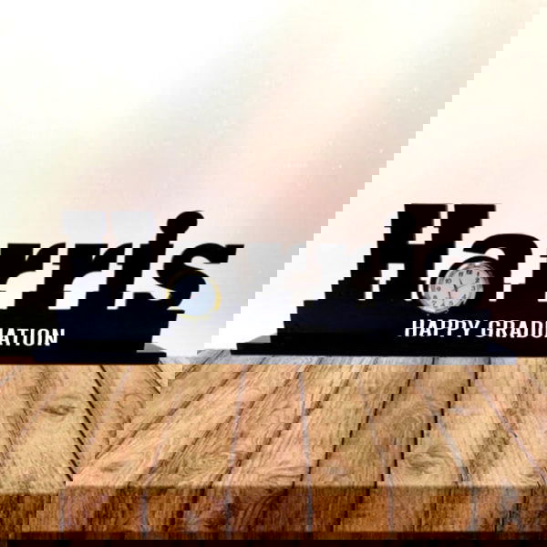 Customized Name Clock - Duad (ض)
