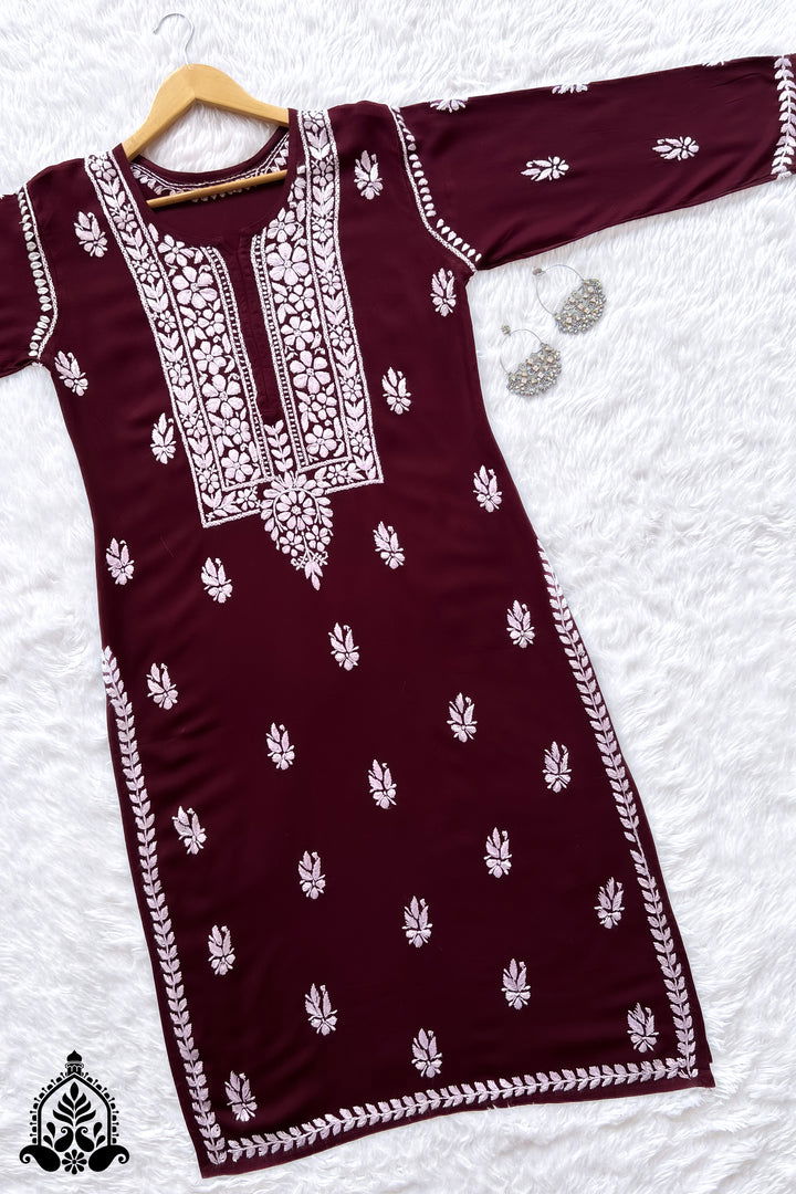 Noble Noor Straight Kurta - Duad (ض)
