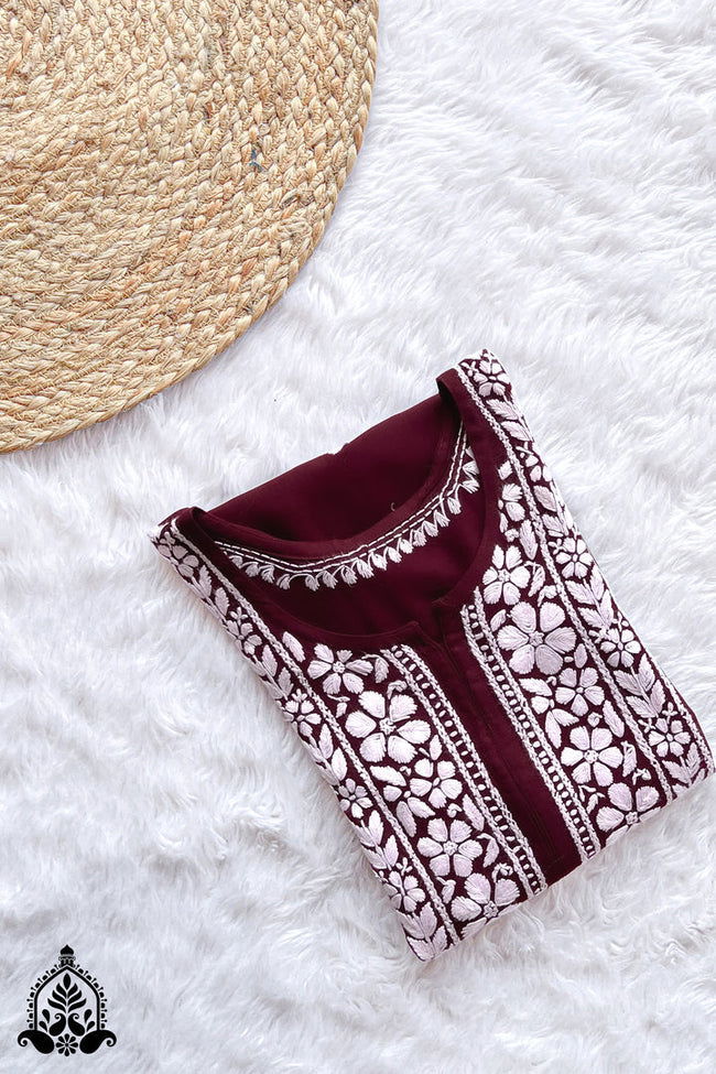 Noble Noor Straight Kurta - Duad (ض)