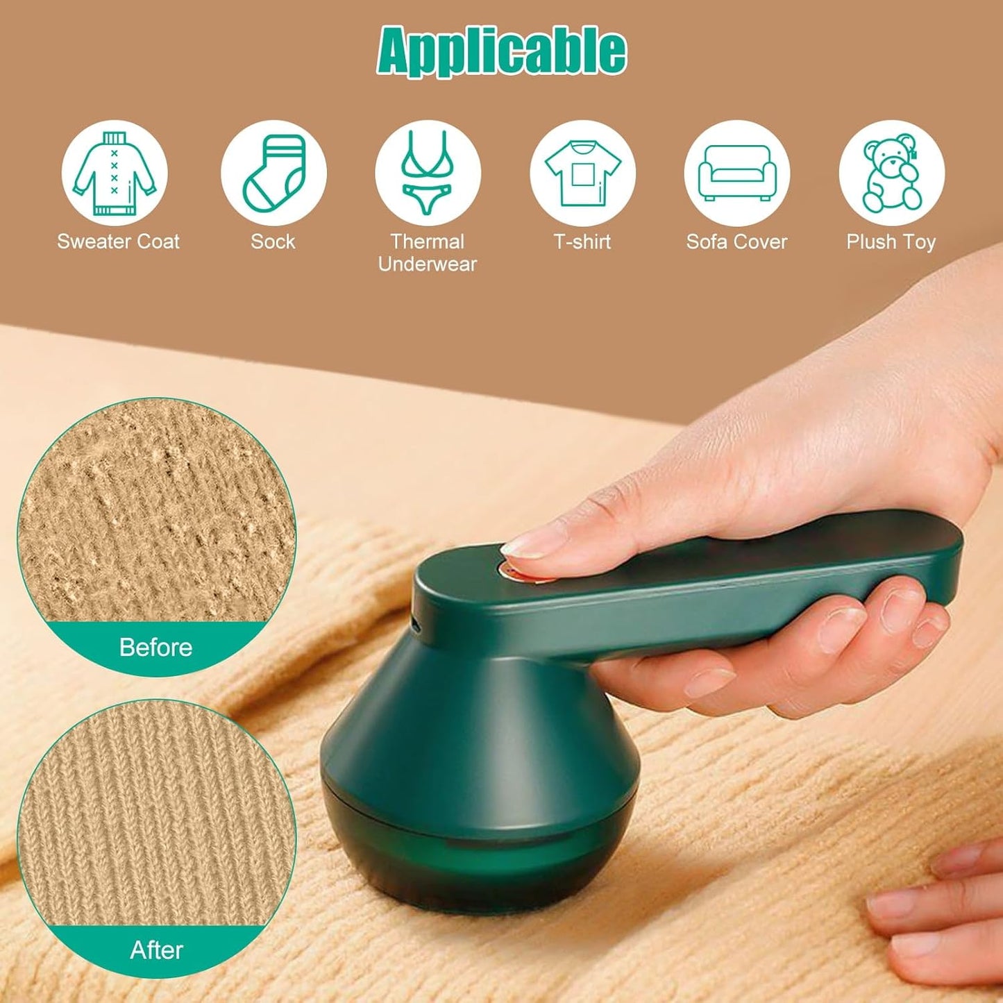 Portable Electric Lint Remover - Duad (ุถ)