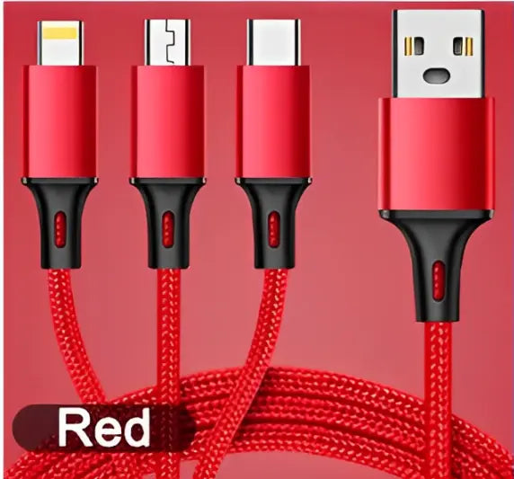 Versa Charge 3-in-1 Power Cable - Duad (ض)