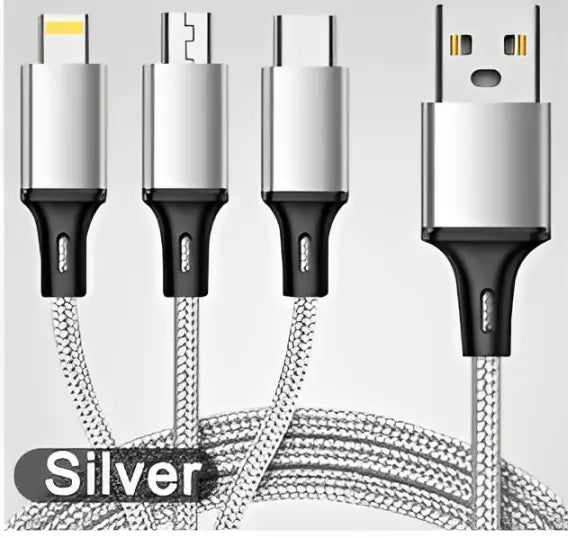 Versa Charge 3-in-1 Power Cable - Duad (ض)