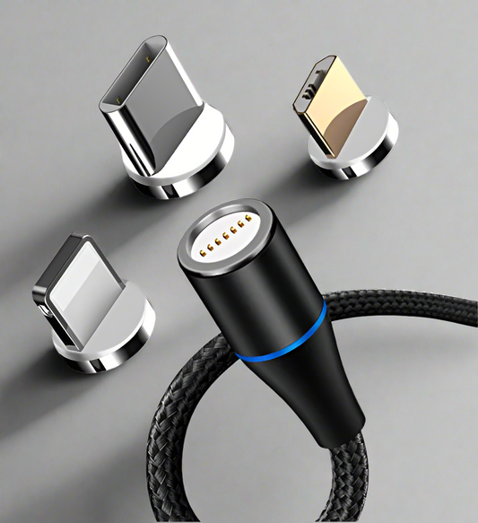 3 in 1 Magnetic Charging Cable - Duad (ض)