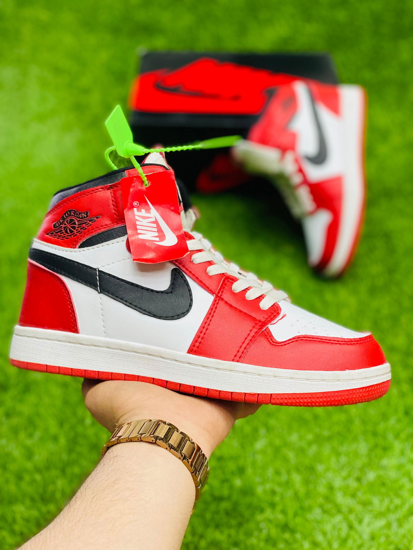 Air Jordan 1 Mid Chicago Toe - Duad (ض)