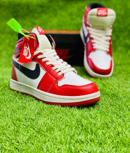 Air Jordan 1 Mid Chicago Toe - Duad (ض)