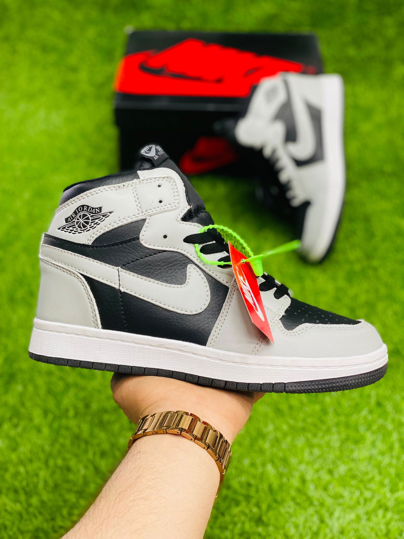 Air Jordan 1 Mid Smoke Grey Black - Duad (ض)