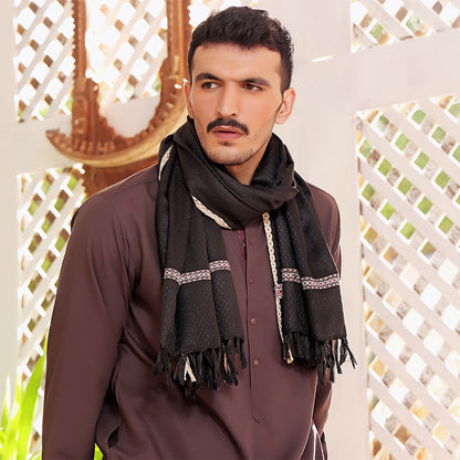 Amir Adnan Traditional Woolen Shawls - Duad (ض)