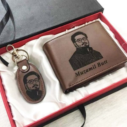 Classic Photo Wallet Keychain Set - Duad (ض)
