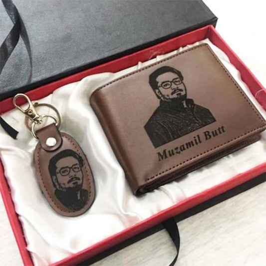 Classic Photo Wallet Keychain Set - Duad (ض)