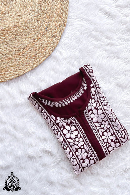 Noble Noor Straight Kurta - Duad (ض)