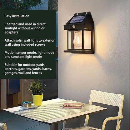Outdoor Waterproof Solar Lamp - Duad (ض)
