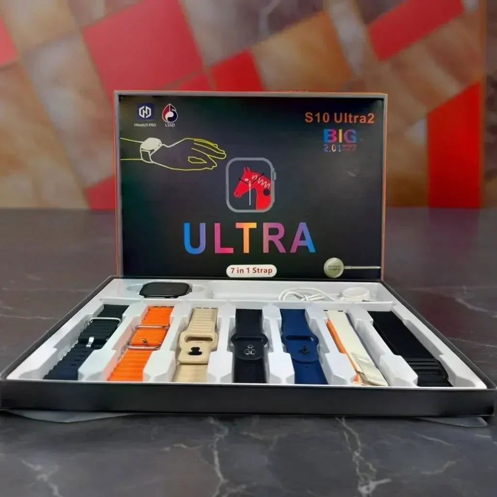 S10 Ultra 2 Smartwatch 7 In 1 - Duad (ض)