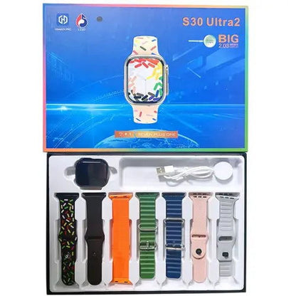 S30 Ultra Big 2 Smartwatch 7 In 1 - Duad (ض)